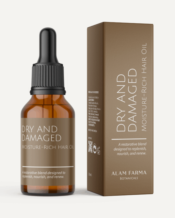 Dry and Damaged Moisture Rich Hair Oil - Image 2